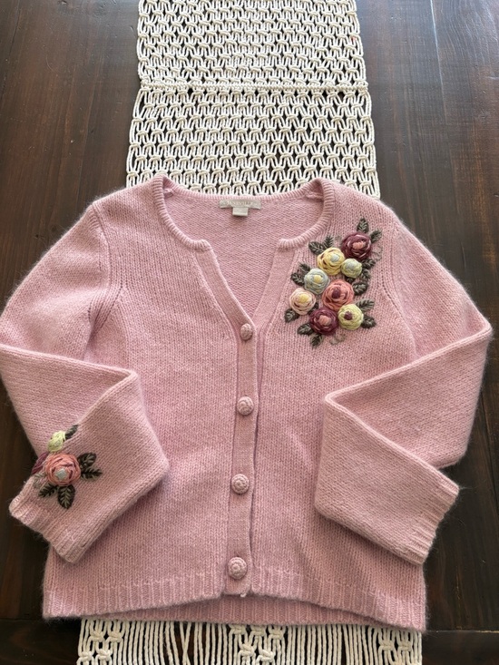 Anthropologie Sweaters - Anthropologie Janeville lambswool/rabbit hair sweater cardigan